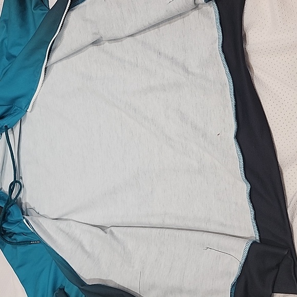 Etcyy Sweatshirt Active Streetwear Zipper Ombre Jacket. M - Picture 11 of 13